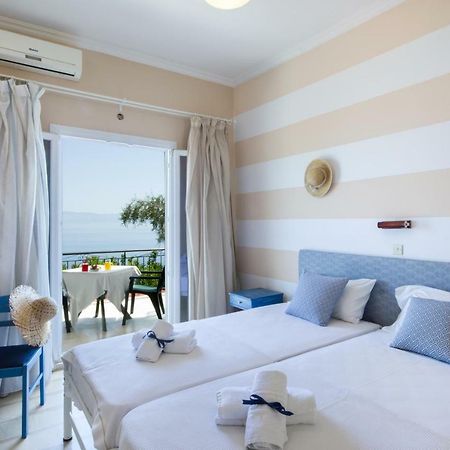 Casa Dei Venti - Sea View Apartments - 100M From The Beach Benitses  Bagian luar foto
