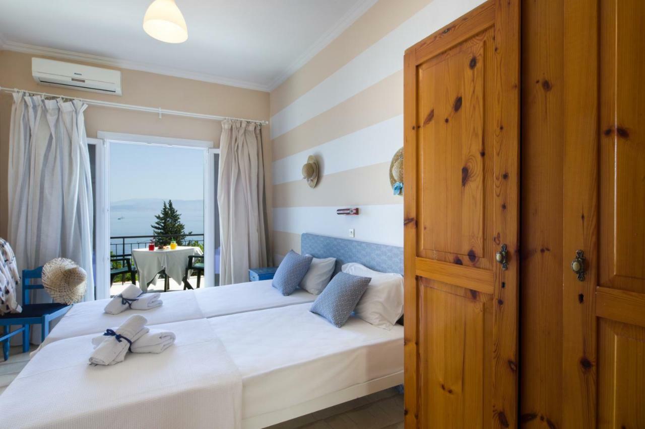 Casa Dei Venti - Sea View Apartments - 100M From The Beach Benitses  Bagian luar foto