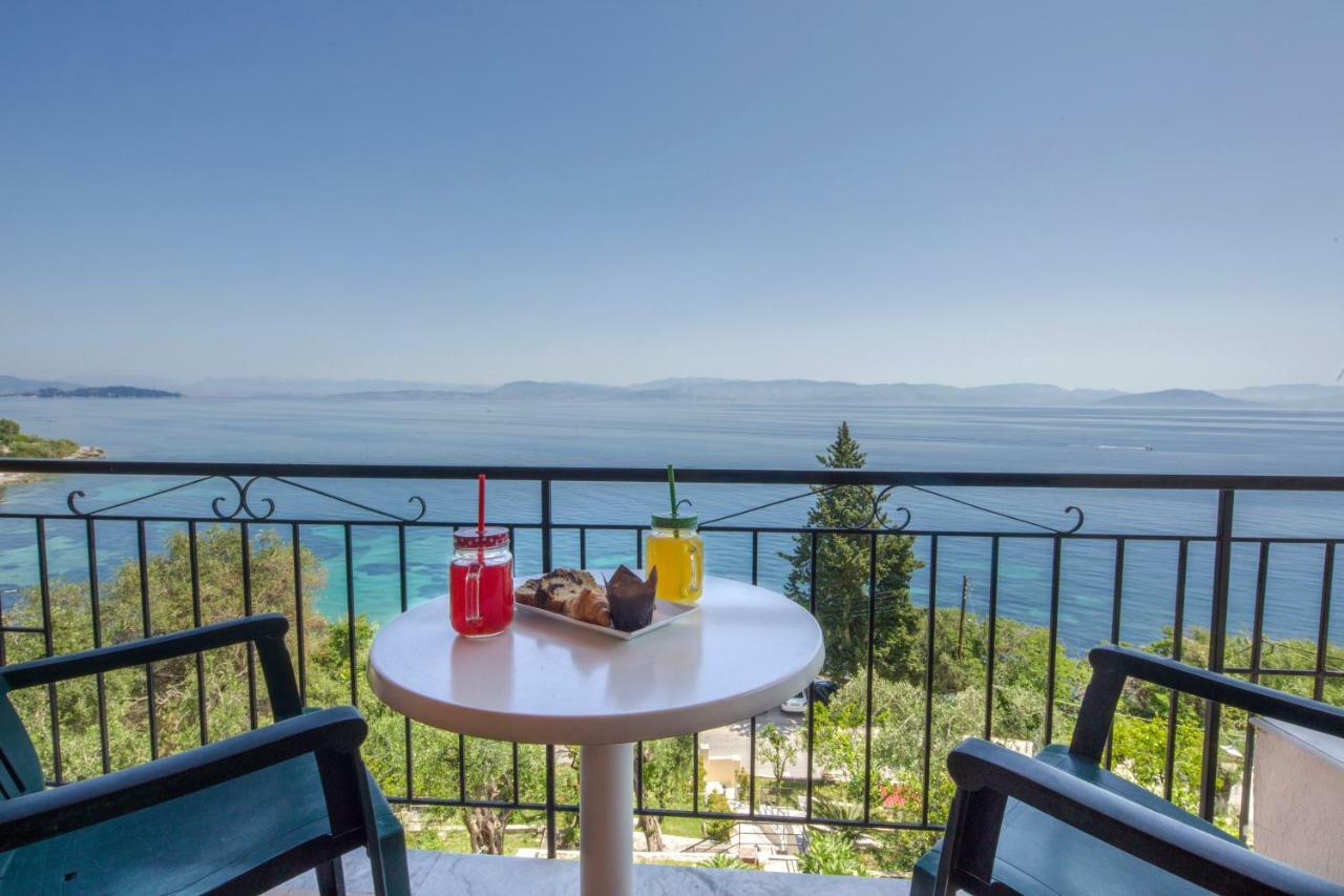 Casa Dei Venti - Sea View Apartments - 100M From The Beach Benitses  Bagian luar foto